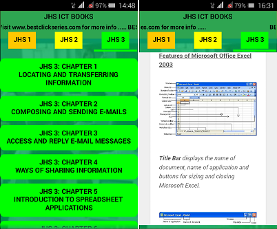best click series ict books for jhs 1 jhs 2 jhs 3 for ghana schools becej